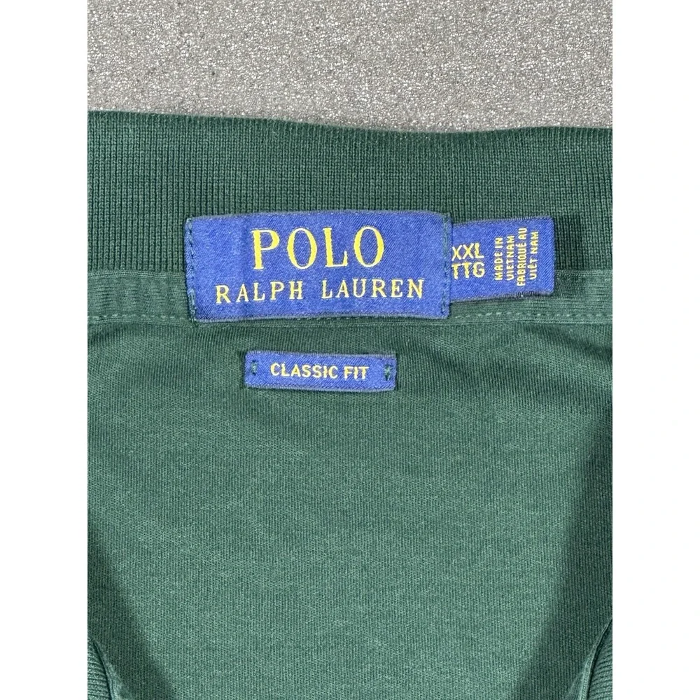 Men's Ralph Lauren Hunter Green Polo XXL